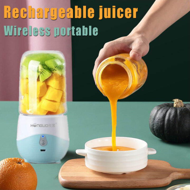 ⭐COD/Ready stock⭐ Rechargeable Electric Fruit Juicer Portable Juice Cup