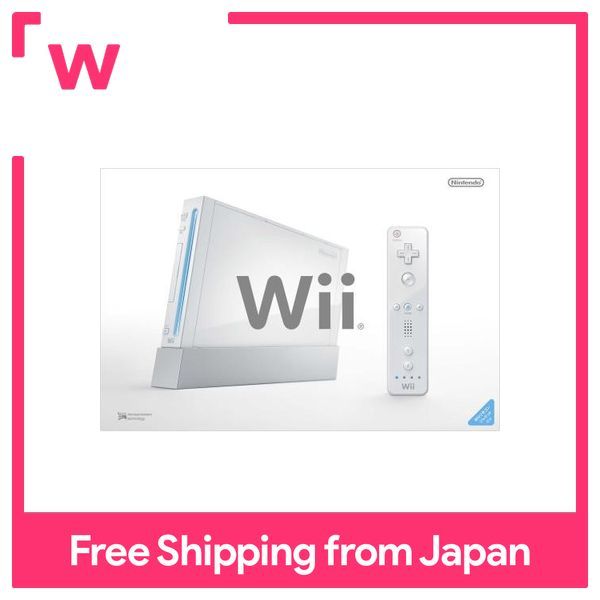 Wii main unit (white) (included with Wii remote control