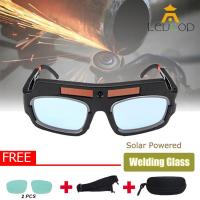 LEVTOP【Promotion】Welding Tools Eyes Protection Welding Glasses Solar Powered Auto Darkening Welding Eyewear Professional Welder Glasses