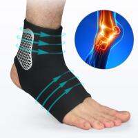 Kira ที่รัดข้อเท้า สำหรับวิ่ง เล่นกีฬา ลดการบาดเจ็บข้อเท้า 1 ข้าง Ankle joint Support 1Pcs (สีดำ)