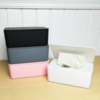 Plastic Tissue Box Wet Tissue Holder Cover Wipes Paper Tissue Paper Storage Box Paper Towel Dispenser Home Napkin Organizer