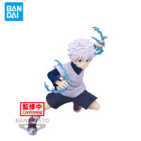 ของแท้ Banpresto การสั่นสะเทือนดาว Hunter Hunter 11ซม. Killua Zaoldyeck รุ่น Action ของเล่นตัวเลขเด็ก Gifts888