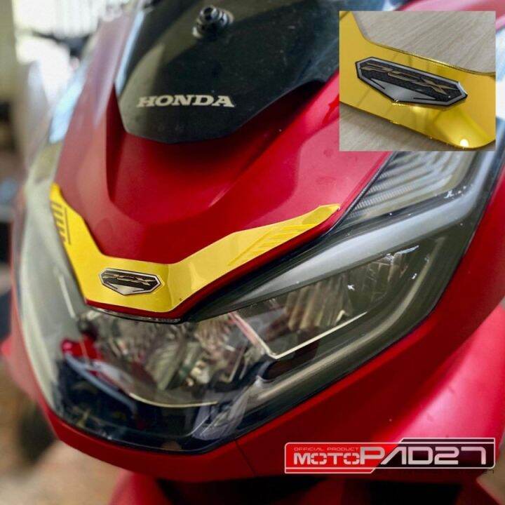 Garnish eyebrow headlights Honda PCX 160 premium Lazada PH