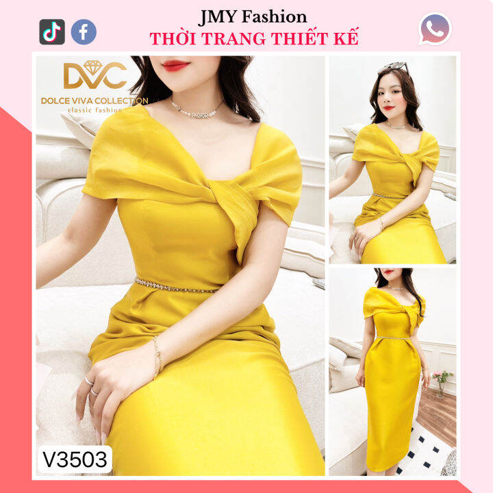 Giảm giá Kt313  đầm maxi vàng trễ vai cột eo  BeeCost