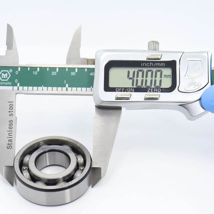 6203 Bearing 17*40*12 mm ABEC5 2PCS Motorcycle Engine Intermediate shaft Bearings For Column