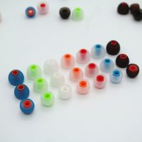 CW 12pcsEarbuds 3.8mm Colorful In ear Earphone Headphone EarbudsSoft Silicone Rubber Ear Tips Hot Sale