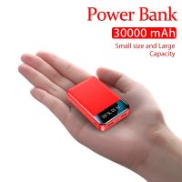 30000mAh Mini Charger LED Light LCD Digital Display Portable Suitable for Samsung