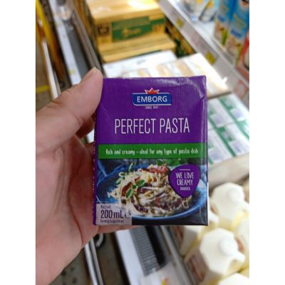 อาหารนำเข้า🌀 Defective Cream for Fuji Emborg Perfect Pasta Cream 200ml