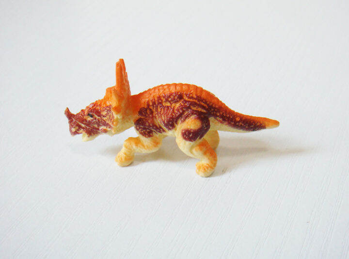 cod-6cm-จูราสสิมินิทาสีไดโนเสาร์แข็ง-pvc-โมเดลจำลองของตกแต่งของเล่นทำมือ-tyrannosaurus-rex