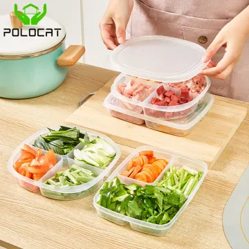 Quantitative Small Lunch Box Refrigerator Coarse Grain Rice Sub Packaged  Frozen Box Food Grade Storage Fresh-keeping Sealed Box