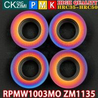 RPMW1003MO ZM1135 RPMW 1003 MO ZM1135 R5 เม็ดมีดคาร์ไบด์กลมเม็ดมีดกัดหน้าเครื่องมือที่จัดทําดัชนีได้เครื่องมือกลึงโลหะ CNC