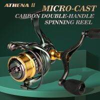 【CW】 CEMREO 1000 Game Spining Fishing Reel Carbon Handle Goods Pesca ATHENA II