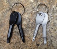 【CW】 Phillips Slotted Screwdriver keyring Repair Camp Hike Outdoor