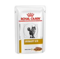 ( 1 ซอง )Royal Canin Urinary S/O pouch อาหารแมว นิ่้วในกระเพาะปัสสาวะ ซอง 85g