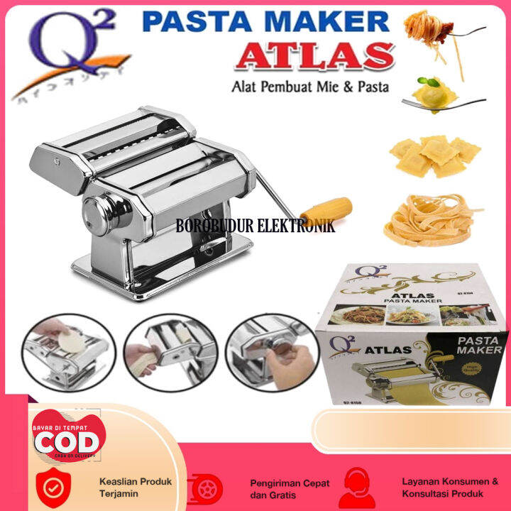 Gilingan Mie Merek Q2 8150 Atlas Original Pasta Maker Q2 Atlas Gilingan