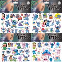 hot【DT】 Cartoon Anime Lilo Stickers Childrens Temporary Tattoos for Kids Gifts