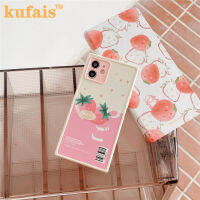 เคสโทรศัพท์ข้อความภาพวาดผลไม้ทรงสี่เหลี่ยมสุดหรูสำหรับ12 Pro 7 8 Plus X XR XS 11 Pro ปรับปรุงรูปแบบการป้องกันการแบบเลื่อนลงด้านข้างเลนส์ที่ถอดออกได้