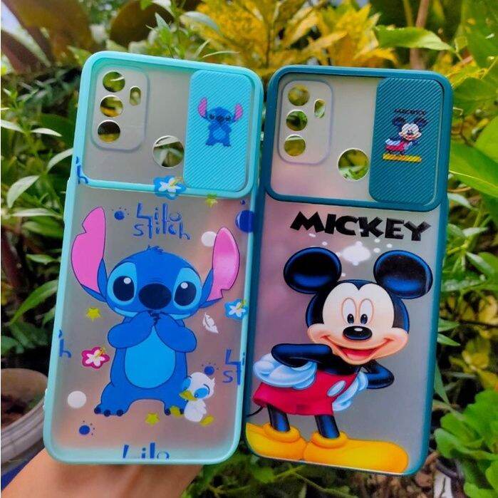 เคสใส-ปิดกล้อง-ลายการ์ตูน-สำหรับรุ่นoppo-realme9i-c35-c12-c15-c25-realme-5-5s-5i-6i-c3-กันกระแทก