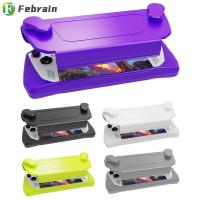 FEBRAIN พร้อมขาตั้ง เคสป้องกันรอย ครอบคลุมเต็มรูปแบบ อุปกรณ์เสริมเกม กรอบคอนโซลมือถือ ที่มีคุณภาพสูง กันกระแทกและกันกระแทก ฝาครอบด้านหน้าถอดออกได้ สำหรับ ASUS ROG Ally