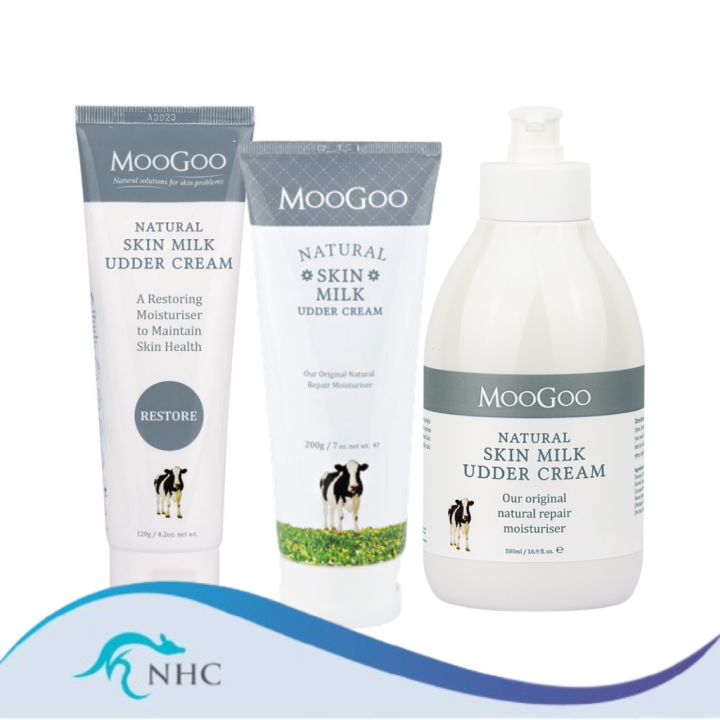 Moogoo Skin Milk Udder Cream 120g / 200g / 500g Lazada