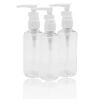 36 Pack 3.4Oz/100Ml Transparent Travel Bottles Pump Bottle Lotion Dispenser Bottle for Water, Massage Oil, Shampoo