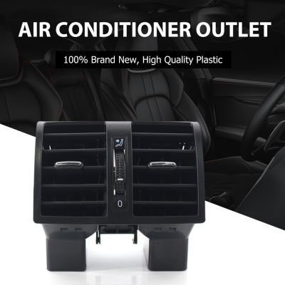 HOT LOZKLHWKLGHWH 576[ร้อน W] 1TD 819203A ใหม่สีดำด้านหลังเครื่องปรับอากาศ Air Outlet สำหรับ VW Touran 2003 2015แคดดี้2004 2005 2006 2007 2008 2015