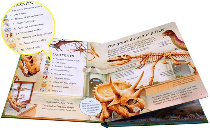 look-at-the-original-picture-book-of-dinosaur-world-in-english-usborne-see-inside-the-world-of-dinosaurs