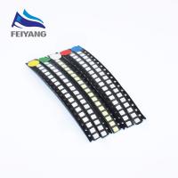 1210 LED แบบ SMD 3528สีแดง/เขียว/น้ำเงิน/เหลือง/ขาว/อบอุ่นขาว/ยูวี/น้ำแข็ง100ชิ้น3.5*2.8*1.9มม. ขั้วต่อไฟฟ้าสว่างสุดไดโอดสีน้ำเงิน