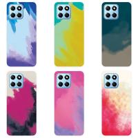 Honor X8 5G Case Soft TPU สีน้ำ Gradient ฝาหลังโทรศัพท์ HonorX8 5G Case ซิลิโคน