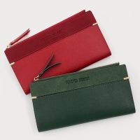 【CC】 Leather Wallet Business Card Holder Zipper/hasp Cellphone 2023 Money Clutch Bank Wallets Purses