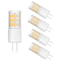 【▼Hot Sales▼】 yanjina85828158 6ชิ้นฐานหลอดไฟ Led G4 12V Ac Dc 3W โคมไฟ G4 Led 360มุมลำแสง4014 Smd เปลี่ยน45led ฮาโลเจน25W สำหรับโคมไฟสปอตไลท์โคมระย้า