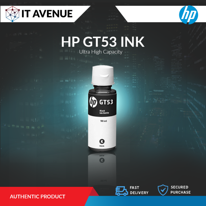 HP GT53 90ml Black Original Ink Bottle Lazada PH