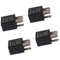 รีเลย์ SPD รถยนต์4ชิ้น12V 30 Amp 4ขาสำหรับไฟสัญญาณ