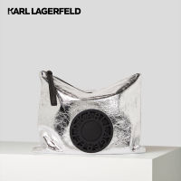 KARL LAGERFELD - K/DISK METALLIC CLUTCH 230W3173 กระเป๋าคลัทช์