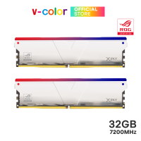 v-color Manta XSky RGB ROG Certified 64GB (32GBx2) DDR5 Bus 6200MHz Silver Copper Alloy (CL36)