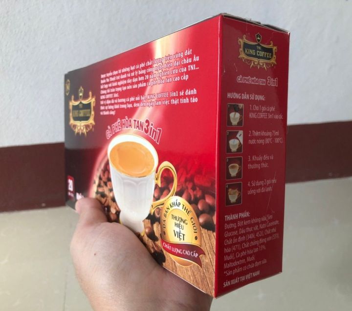 กาแฟ-กาแฟเวียดนาม-กาแฟสำเร็จรูป-3-in-1-tni-king-coffee-new-นำเข้าจากเวียดนาม-ขนาด-20ซอง-320g