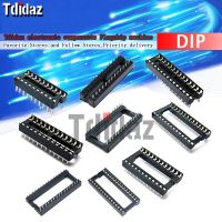 ❣▫❁ 10PCS IC Sockets DIP6 DIP8 DIP14 DIP16 DIP18 DIP20 DIP28 DIP40 pins Connector DIP Socket 6 8 14 16 18 20 24 28 40 pin