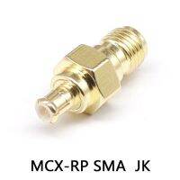 Rf Mcx-J/ Sma-K ขั้วต่อโคแอกเซียล50โอห์มความถี่สูงอะแดปเตอร์ออสซิลโลสโคปไปยัง Sma หญิงตัวผู้ Mcx