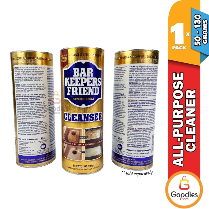 Bar Keepers Friend Cleanser Powdered Cleanser BKF Rust Remover Steel