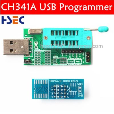 24 25 USB programmer ch341a wit sop8 test clip EDID cable soic8 sop16 1.8V adapter mx25l6405 w25q64 Flash BIOS eeprom programmer