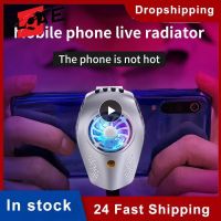 ✸☌ Cell Phone Cool Heat Sink Cell Phone Radiator Game Cooler Portable Semiconductor Mobile Phone Cooler Rgb Cooling