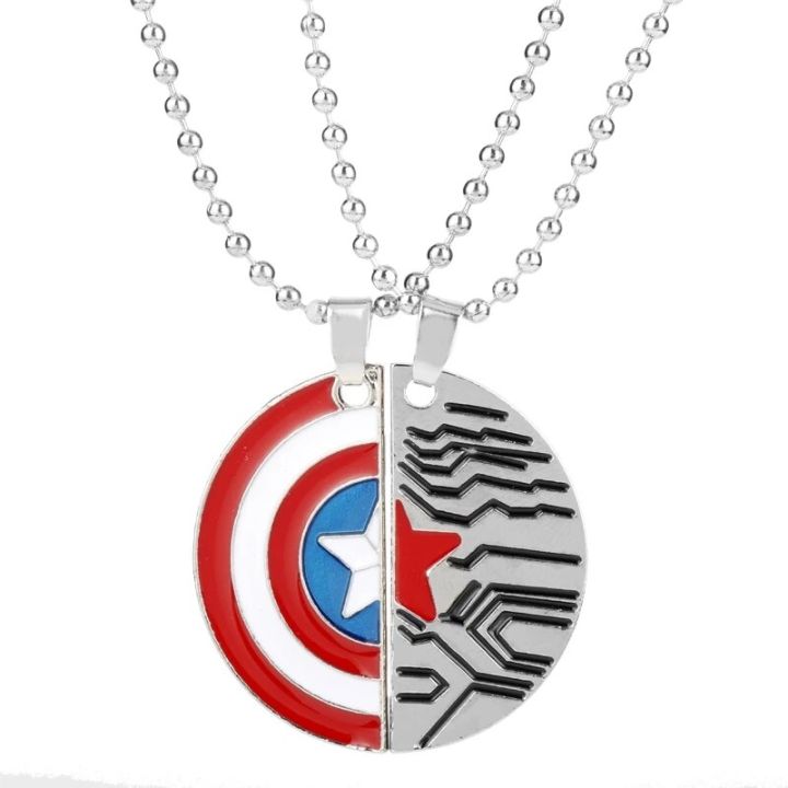 Captain America Steve Rogers DogTag Necklace Universe Live Marvel Pendant  Gift | eBay