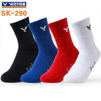 VICTOR Sport Socks ถุงเท้ากีฬาแบดมินตัน รุ่น  SK290 (สำหรับผู้หญิง)