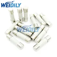 【YF】 10PCS Slow Blow Fuse 10A 250V Ceramic 5x20mm T10A/250V Without Pin 5X20MM New