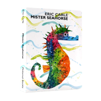 Grandpa Carl seahorse Mister seahorse English original picture book cardboard perspective Book Eric Carle grandpa Eric Carr works 3-6 years old enlightenment can take brown bear