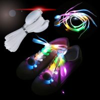 [COD] Fashionable colorful light-emitting shoelaces upgrade eight generations of imitation nylon fluorescent night running cool childrens manufacturers