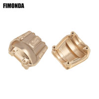 Heavy Duty Brass Diff Cover AR90 Axle Housing Differential Part Weights for 16 RC Crawler Axial SCX6 Jeep JLU Wrangler Upgrade