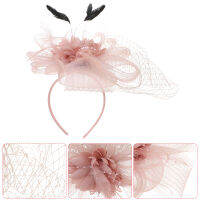 OULII Fascinator Hat Cocktail Wedding Tea Party Hair Hair สำหรับผู้หญิงและเด็กผู้หญิง