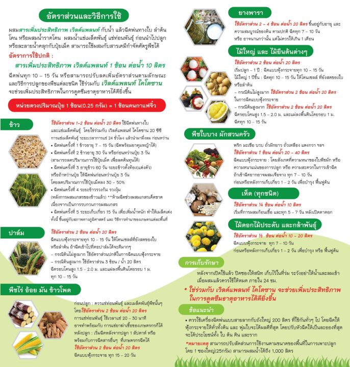 เวิลด์แพลนท์-ไคโตซาน-world-plant-chitosan-ปุ๋ยน้ำ-สูตรโอลิโกเมอร์-เพิ่มผลผลิต-เป็นมิตรกับเกษตรกร