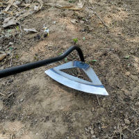 เหล็กชุบแข็ง Hollow Hoe มือถือ Weeding Rake ผักปลูกฟาร์ม